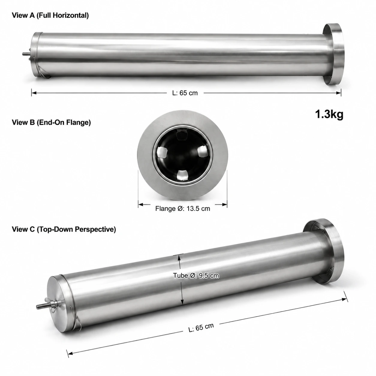 304 Stainless Steel Drop-In Cup Dispenser — Model 92004 detail 2