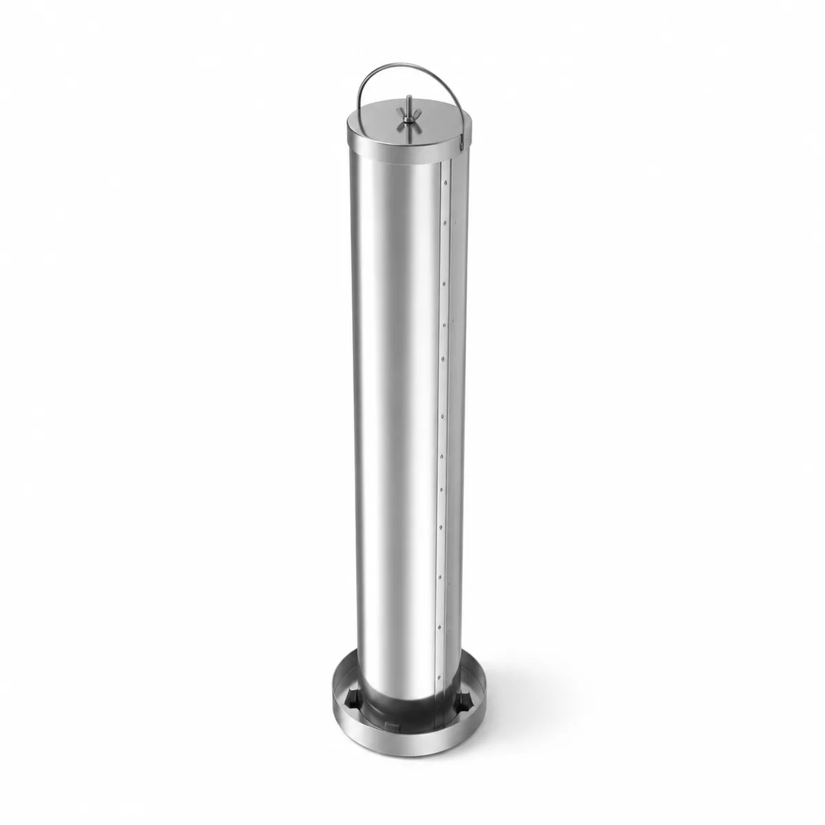 304 Stainless Steel Drop-In Cup Dispenser with Dynamic Alignment Tabs — Model 92014