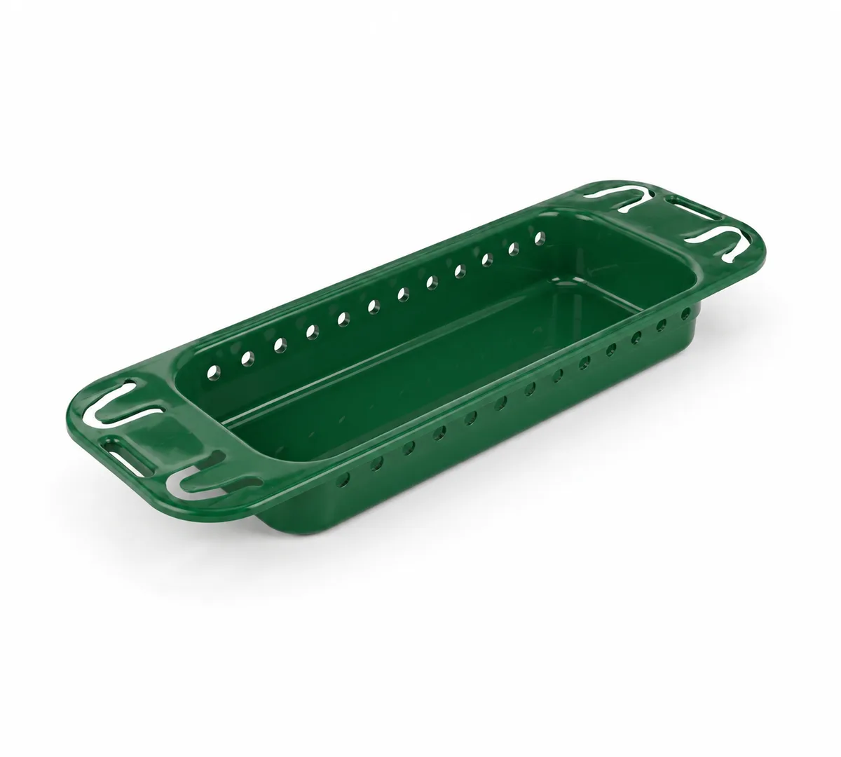 GN 1/3 PESU High-Heat Fire Pan + Waterproof Drain Plate Set (Green, 2-Piece)