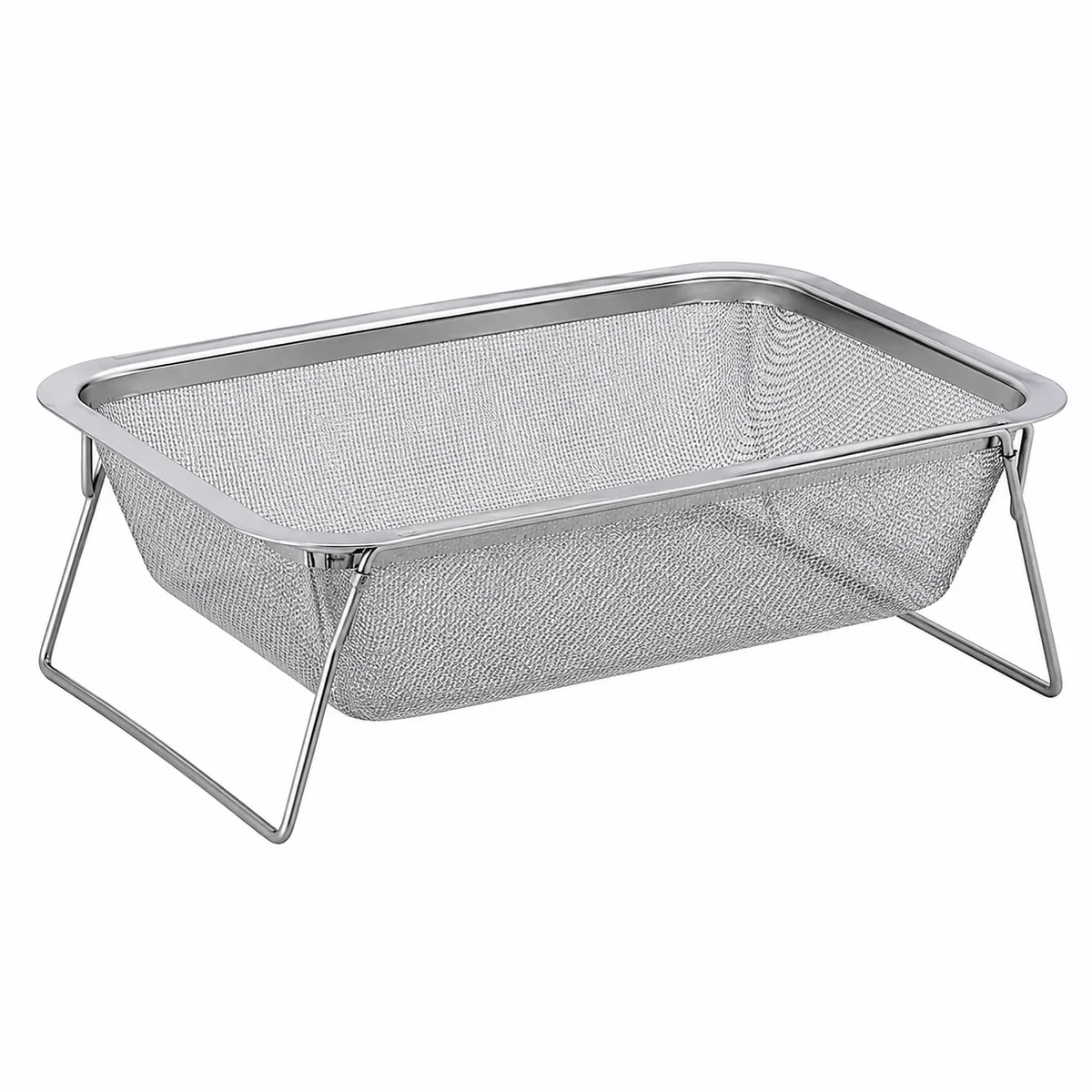 COMMI Folding Stainless Colander Basket