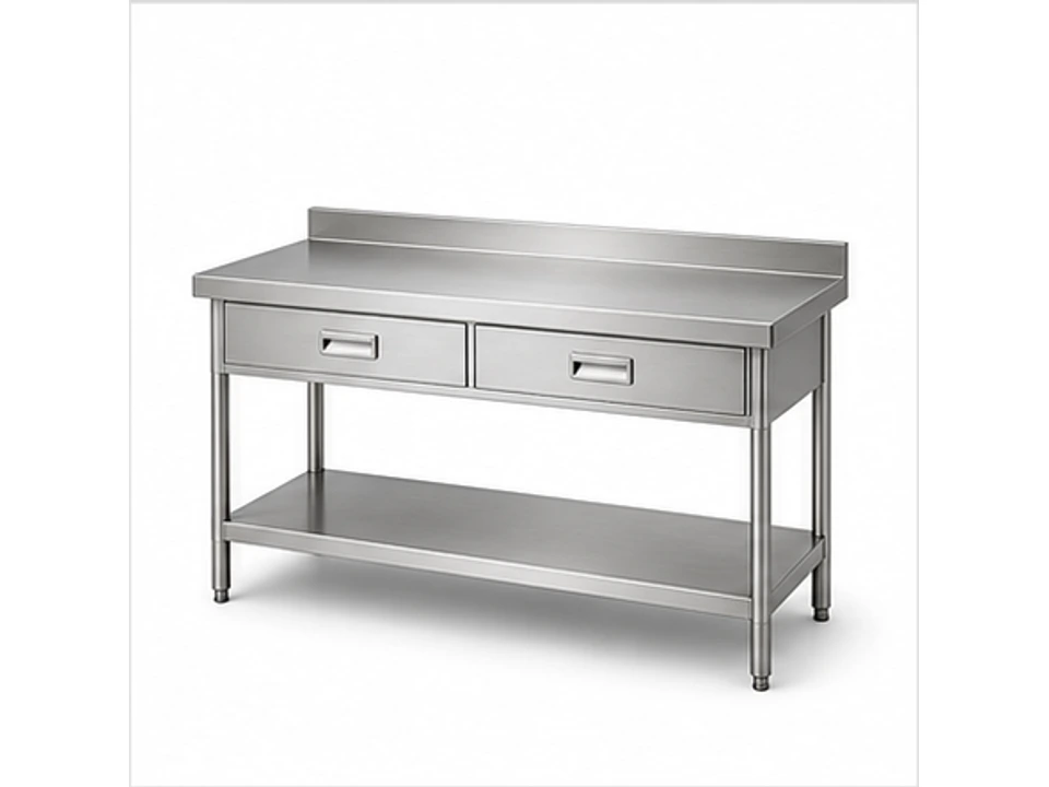 Bar Bench with Drawer
