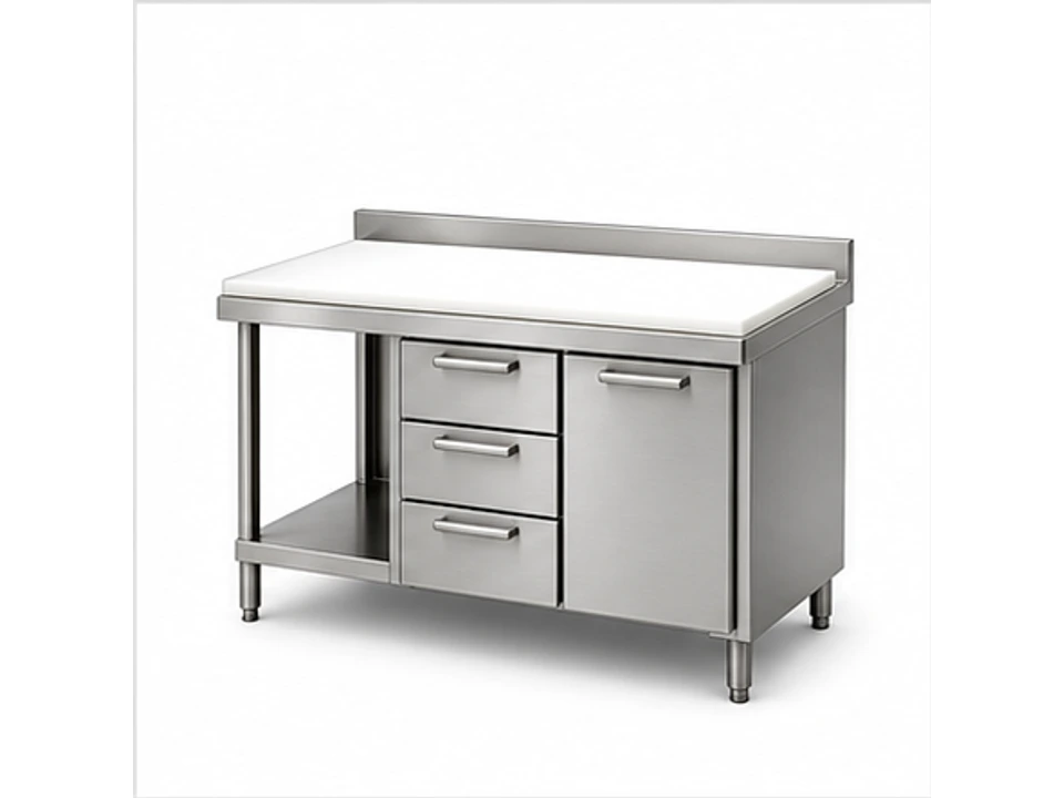 Prep Bench with Cutting Board